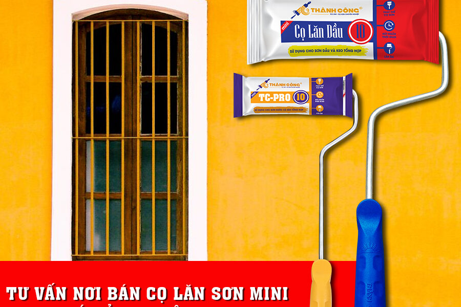 Tư vấn nơi bán cọ lăn sơn mini giá rẻ tại Việt Nam