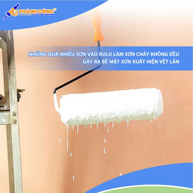 Chọn rulo lăn sơn cho từng bề mặt